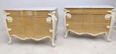Hollywood Regency Louis XV Commode Nightstands or Dressers by Casaragi a Pair - 1238848