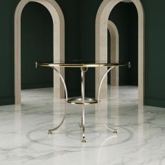 Hollywood Regency Maison Jansen Style Circular Dining Table ca 1970s - 4502410