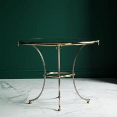 Hollywood Regency Maison Jansen Style Circular Dining Table ca 1970s - 4502413