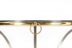 Hollywood Regency Maison Jansen Style Circular Dining Table ca 1970s - 4502415