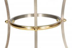 Hollywood Regency Maison Jansen Style Circular Dining Table ca 1970s - 4502417