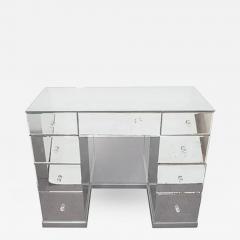 Hollywood Regency Mirrored Art Deco Desk - 439506