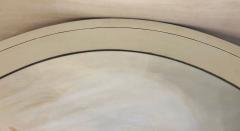 Hollywood Regency Paint Decorated Mirrored Side End or Lamp Tables a Pair - 2978674