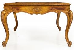 Hollywood Regency Painted Polychromed Low Coffee Table ca 1940 - 4501239