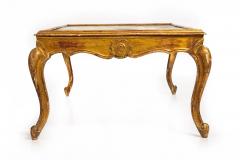 Hollywood Regency Painted Polychromed Low Coffee Table ca 1940 - 4501240