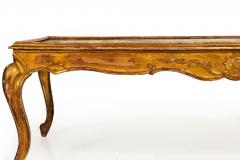 Hollywood Regency Painted Polychromed Low Coffee Table ca 1940 - 4501247