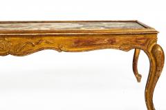 Hollywood Regency Painted Polychromed Low Coffee Table ca 1940 - 4501248