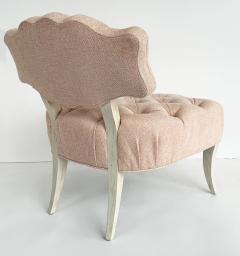 Hollywood Regency Panteges Tufted Chair Ambella Home Collection American Made - 4451842