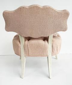 Hollywood Regency Panteges Tufted Chair Ambella Home Collection American Made - 4451843