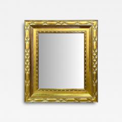 Hollywood Regency Rectangular Wall Mirror Carved Giltwood Water Gilt 21st C  - 3959802