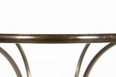 Hollywood Regency Round Circular Table manner of Maison Jansen ca 1970s - 4501941