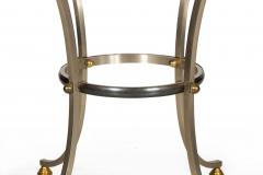 Hollywood Regency Round Circular Table manner of Maison Jansen ca 1970s - 4501942