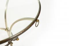 Hollywood Regency Round Circular Table manner of Maison Jansen ca 1970s - 4501946