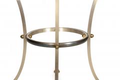 Hollywood Regency Round Circular Table manner of Maison Jansen ca 1970s - 4501947