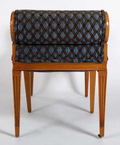 Hollywood Regency Satinwood Bench - 4756366