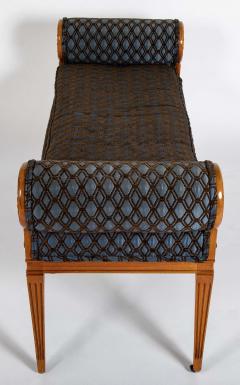 Hollywood Regency Satinwood Bench - 4756367
