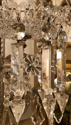 Hollywood Regency Silver Gilt Wall Scones with Crystal Set of Four - 2980670