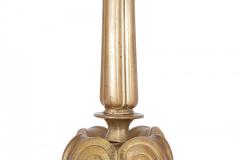 Hollywood Regency Style Candelabra Table Lamps In Brass 1970s - 845391