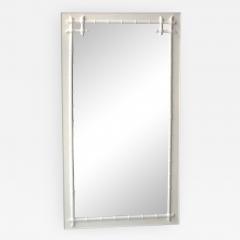Hollywood Regency Style Faux Bamboo Wall Mirror - 841065