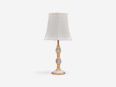 Hollywood Regency Style Gilt Metal Rock Crystal Table Lamps France 1940s - 4207163