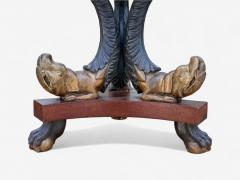 Hollywood Regency Style Mahogany Parcel Gilt Cellarette England 19th c  - 4289544