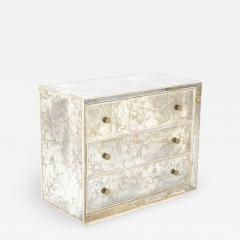 Hollywood Regency Style Mirrored Chest of Drawers - 2029129