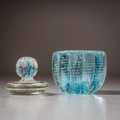 Hollywood Regency Style Murano Glass Bottles Italy Mid 20th Century - 4435937