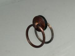 Hollywood Regency Style Silver Leaf Distressed Glass Mirrored Nightstands - 4382085