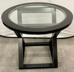 Hollywood Regency Style X Base Center or End Table - 2972209