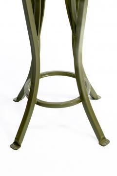 Hollywood Regency Tall Green Pedestals with Curvaceous Roman Urn Silhouette - 4480681