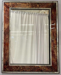 Hollywood Regency Tortoise Shell Wall Console over the Mantle Mirror - 2488928