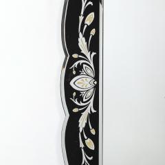 Hollywood Shadow Box Mirror in Reverse Etched Beveled Eglomise Detailing - 4653682