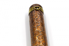 Honeycombed Lincoln Penny Cigar Holder - 3685694