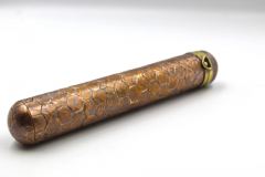 Honeycombed Lincoln Penny Cigar Holder - 3685695