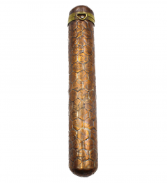 Honeycombed Lincoln Penny Cigar Holder - 3685708