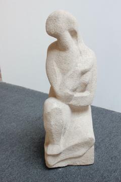 Honorio Garc a Condoy Carved Stone Figurative Sculpture - 3018799