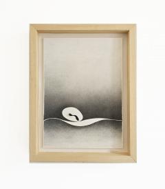 Hoon Moreau SPACE TIME 7 Drawing on paper with coal - 4200023