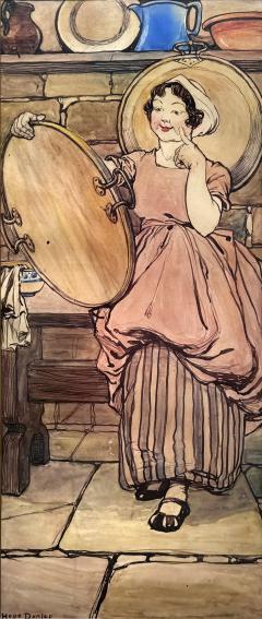 Hope Mrs Edward Robinson Dunlap The Poor Little Bridesmaid Fairytale Female Illustrator - 4221447