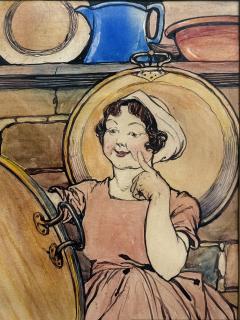 Hope Mrs Edward Robinson Dunlap The Poor Little Bridesmaid Fairytale Female Illustrator - 4221448