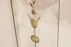 Horizontal Modernist Wall Mirror Italy 1960s - 3599866