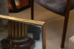 Horizontal Modernist Wall Mirror Italy 1960s - 3599870