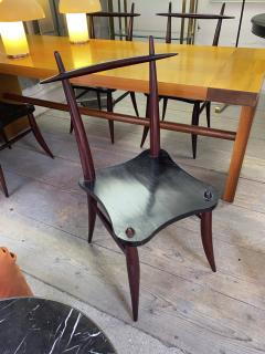 Horn shaped awesome set of eight dinning chairs - 2142359