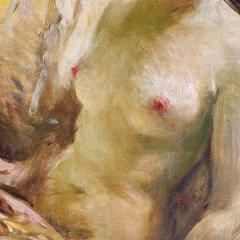 Howard Chandler Christy RECLINING NUDE by Howard Chandler Christy Oil on canvas Framed - 4525400