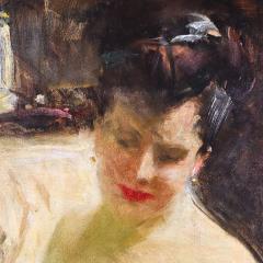 Howard Chandler Christy RECLINING NUDE by Howard Chandler Christy Oil on canvas Framed - 4525401