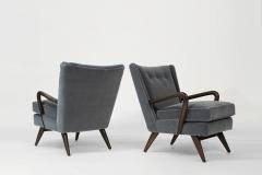 Howard Keith Bambino Lounge Chairs in Mohair England C 1950s - 3874498