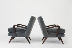 Howard Keith Bambino Lounge Chairs in Mohair England C 1950s - 3874500