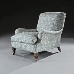 Howard and Sons Grafton Armchair 19th Century - 3188036