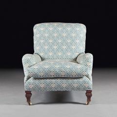 Howard and Sons Grafton Armchair 19th Century - 3188038
