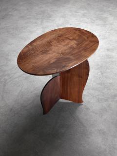 Hozan Zangana Nane Tiri side table in walnut by Hozan Zangana - 1068634