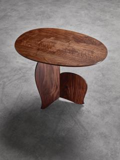 Hozan Zangana Nane Tiri side table in walnut by Hozan Zangana - 1068635